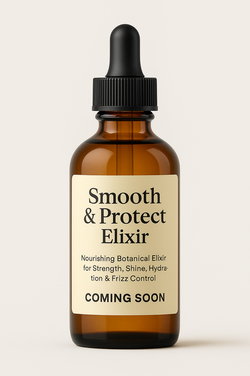 Smooth & Protect Elixir Nourishing Botanical Elixir for Strength, Shine, Hydration & Frizz Control