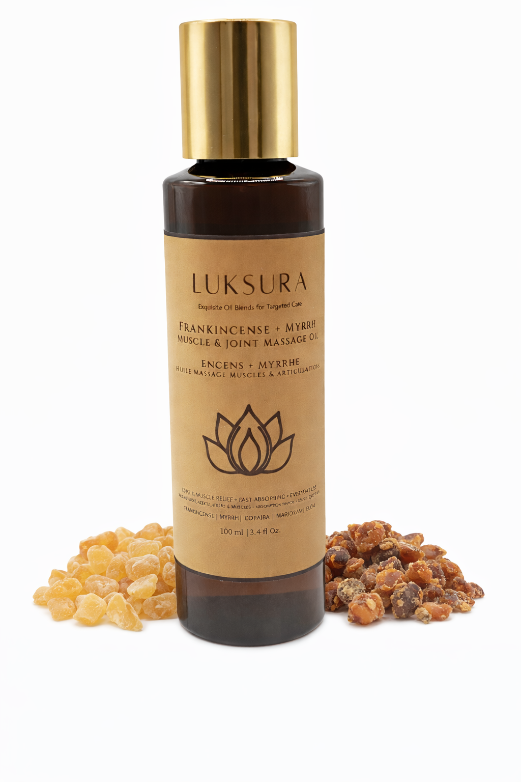 Frankincense + Myrrh Muscle & Joint Massage Oil