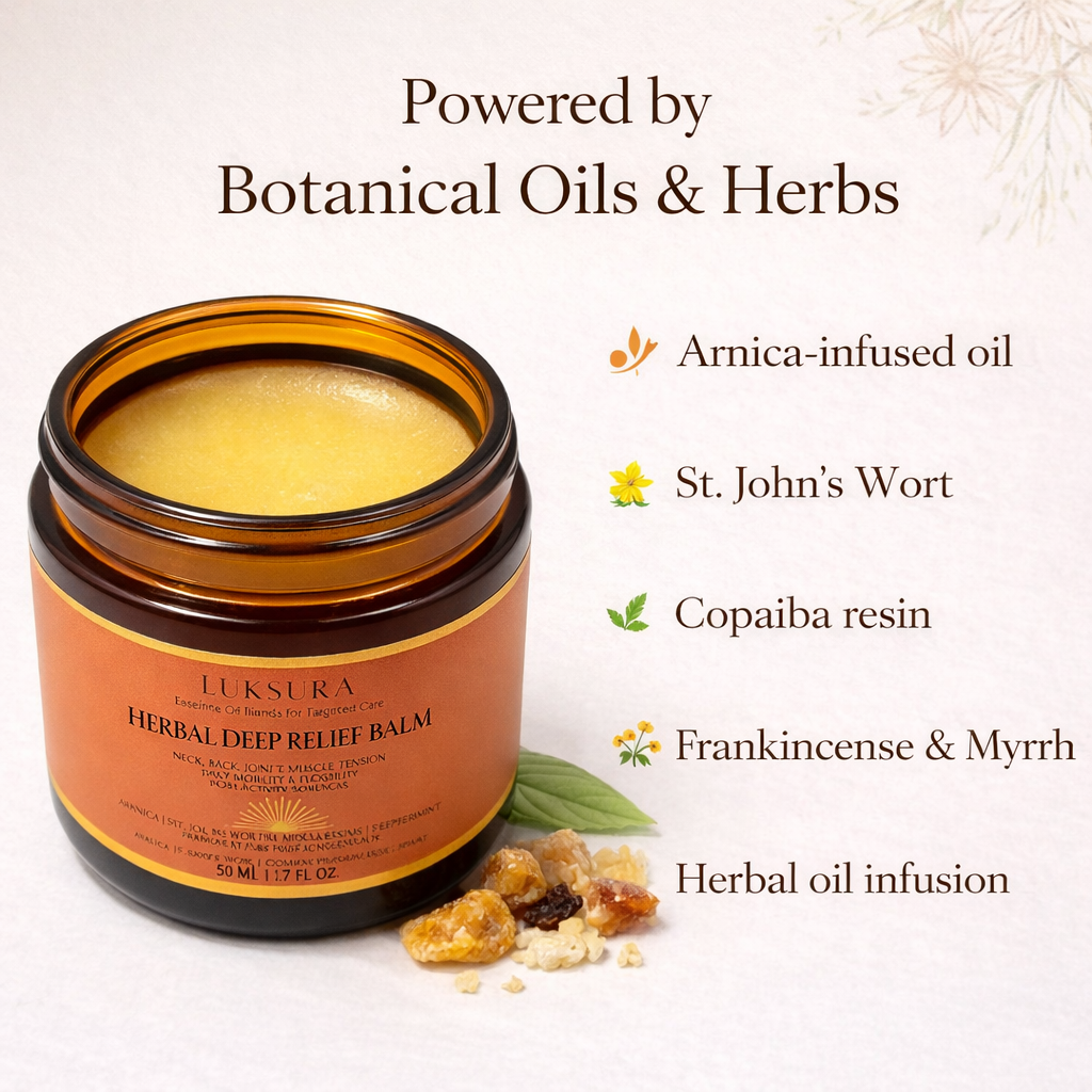 Deep Relief Herbal Balm – Soothing Botanical Balm for Muscles & Joints