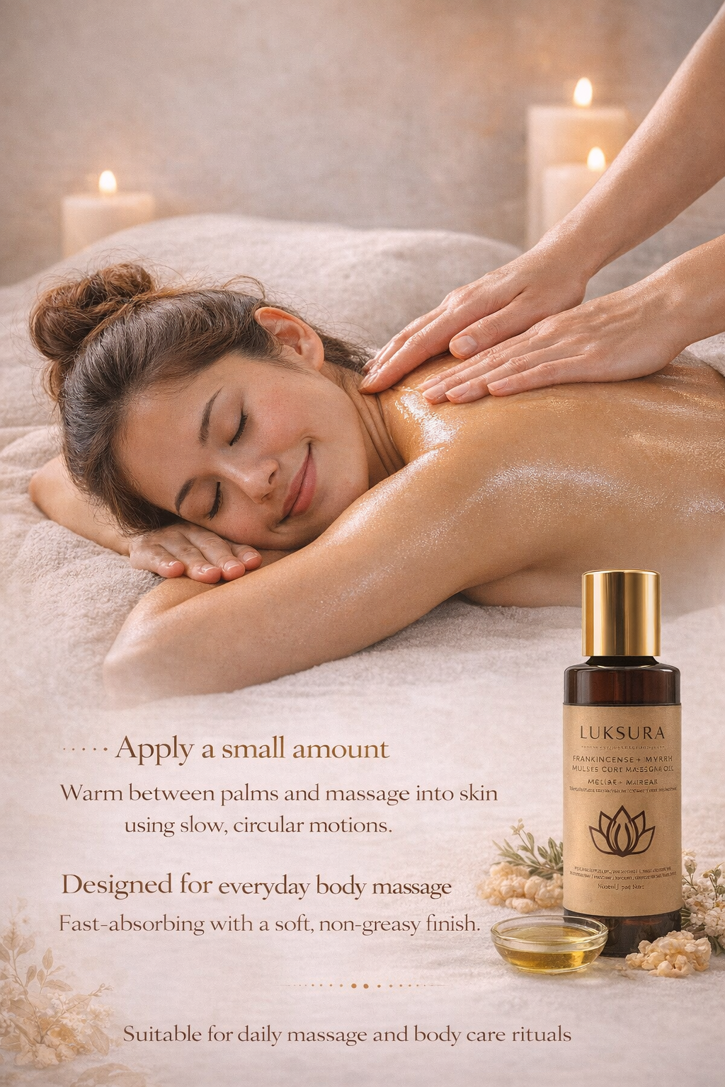 Frankincense + Myrrh Muscle & Joint Massage Oil