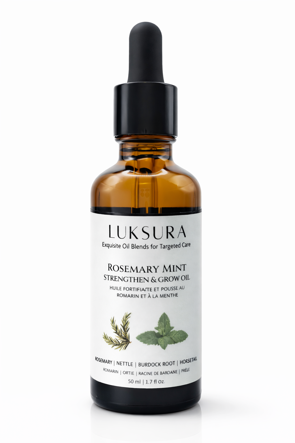Rosemary Mint Strengthen & Grow Oil – Hair & Scalp Oil