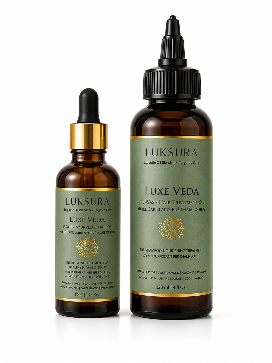 Luxe Veda Ayurvedic Hair Ritual Duo