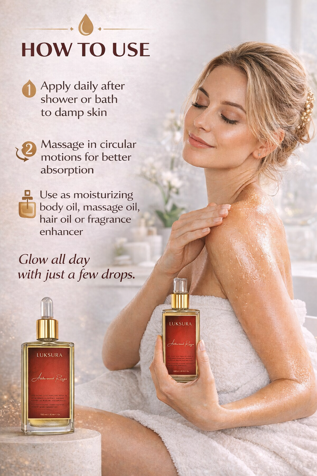 Amberwood Rouge Anti-Aging Body Oil