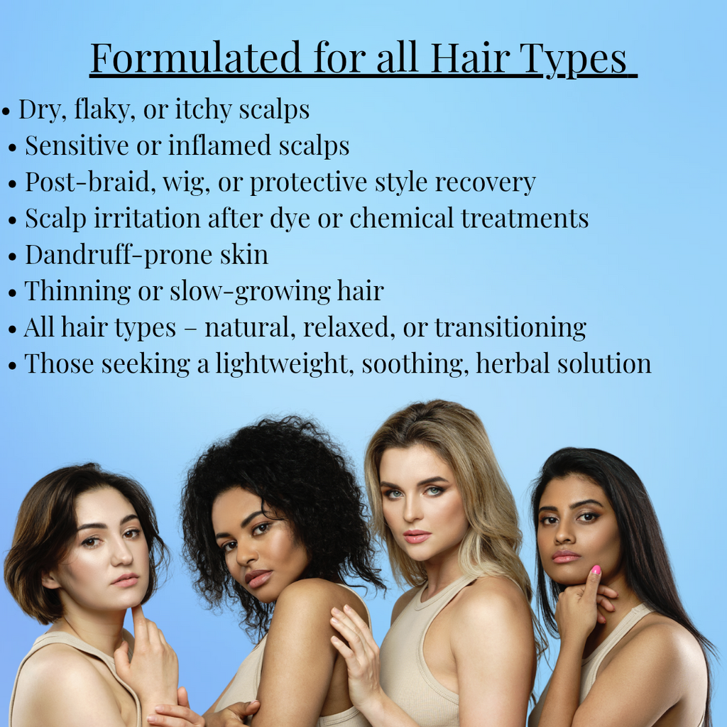 Soothing Scalp and Hair Growth Oil