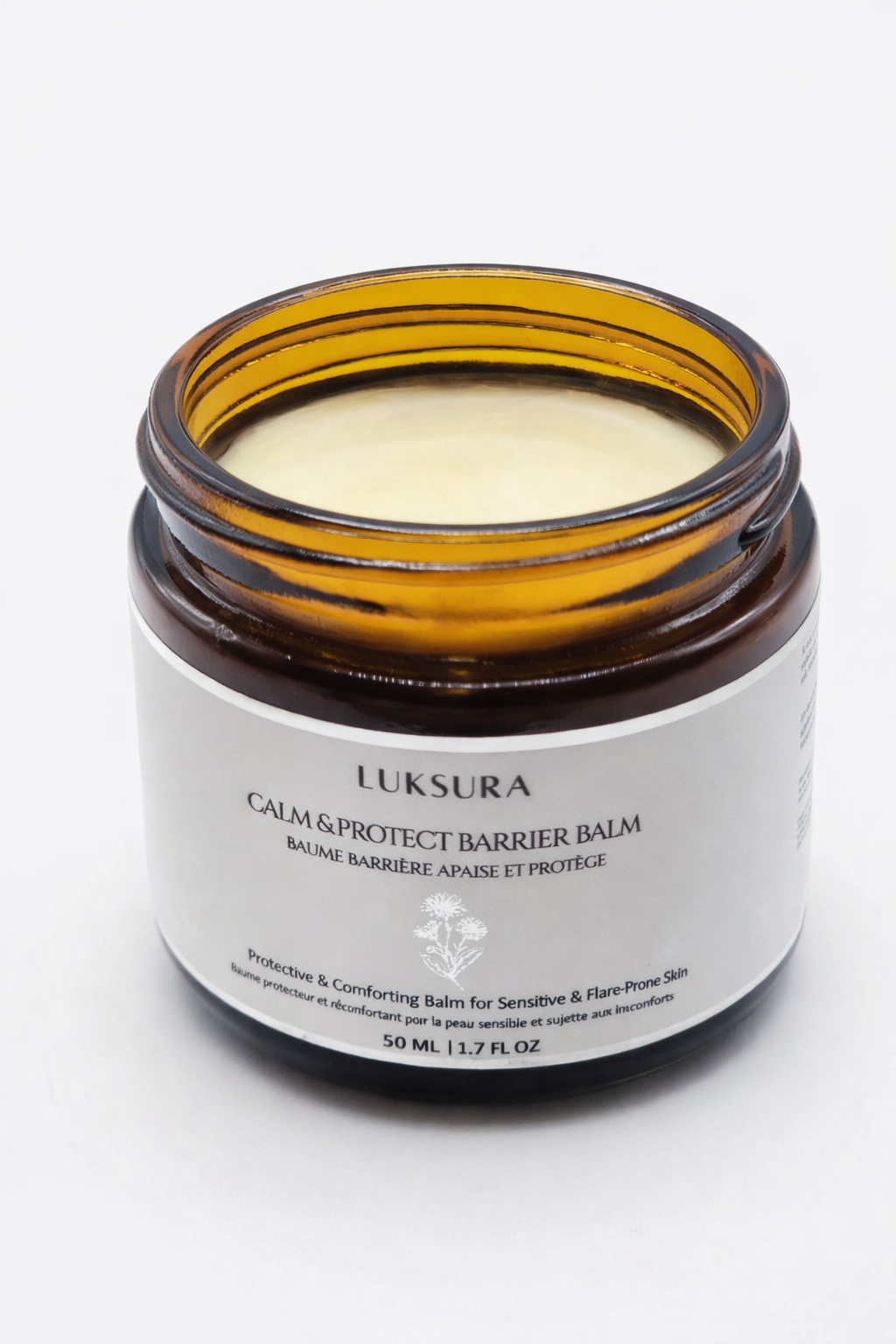 Calm and Protect Zinc Balm – Triple Flower Infusion for Hidradenitis Suppurativa-Soothing, Protection & Skin Repair