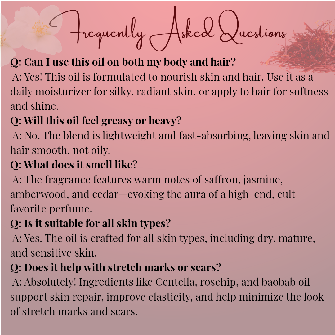 Amberwood Rouge Anti-Aging Body Oil