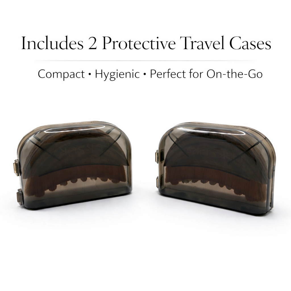 2-Piece Lymphatic Drainage Contour Facial Brush Set – Sculpt, Lift & Depuff