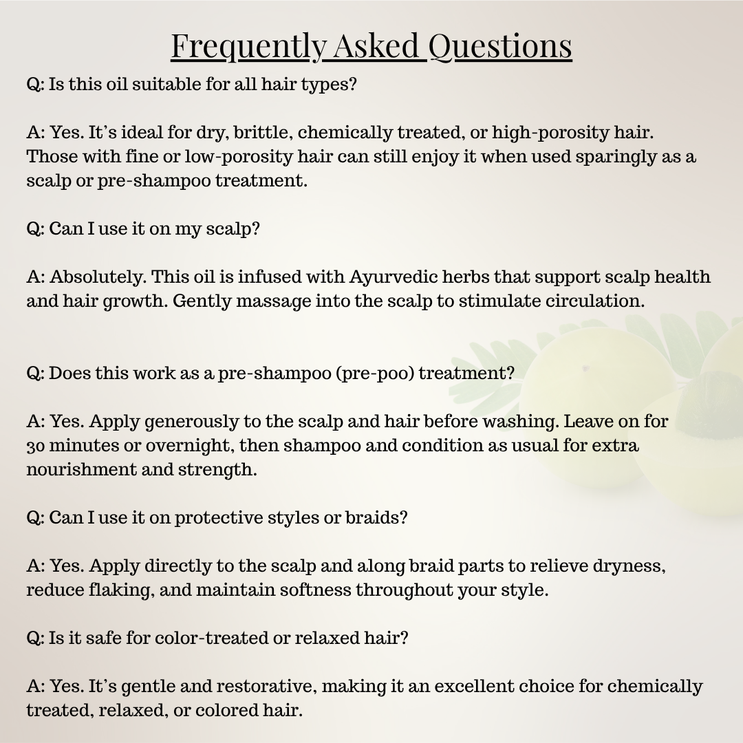 Amla Nourish and Grow Treatment Oil