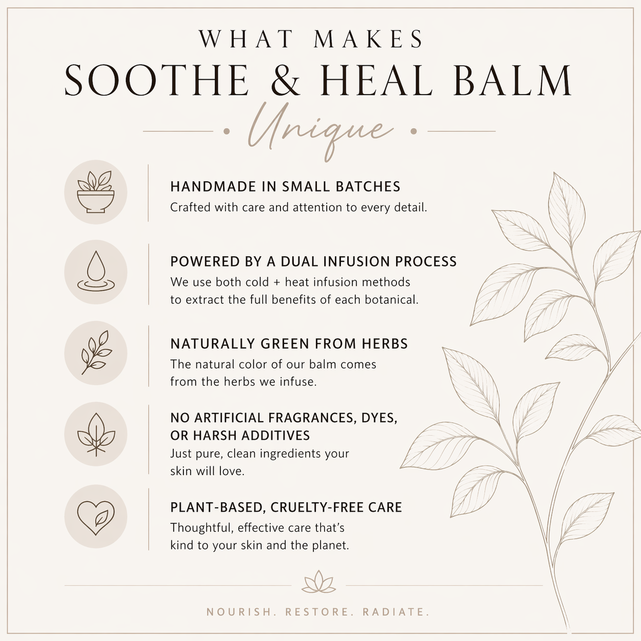 Soothe & Heal Balm – Herbal Balm for Hidradenitis Suppurativa