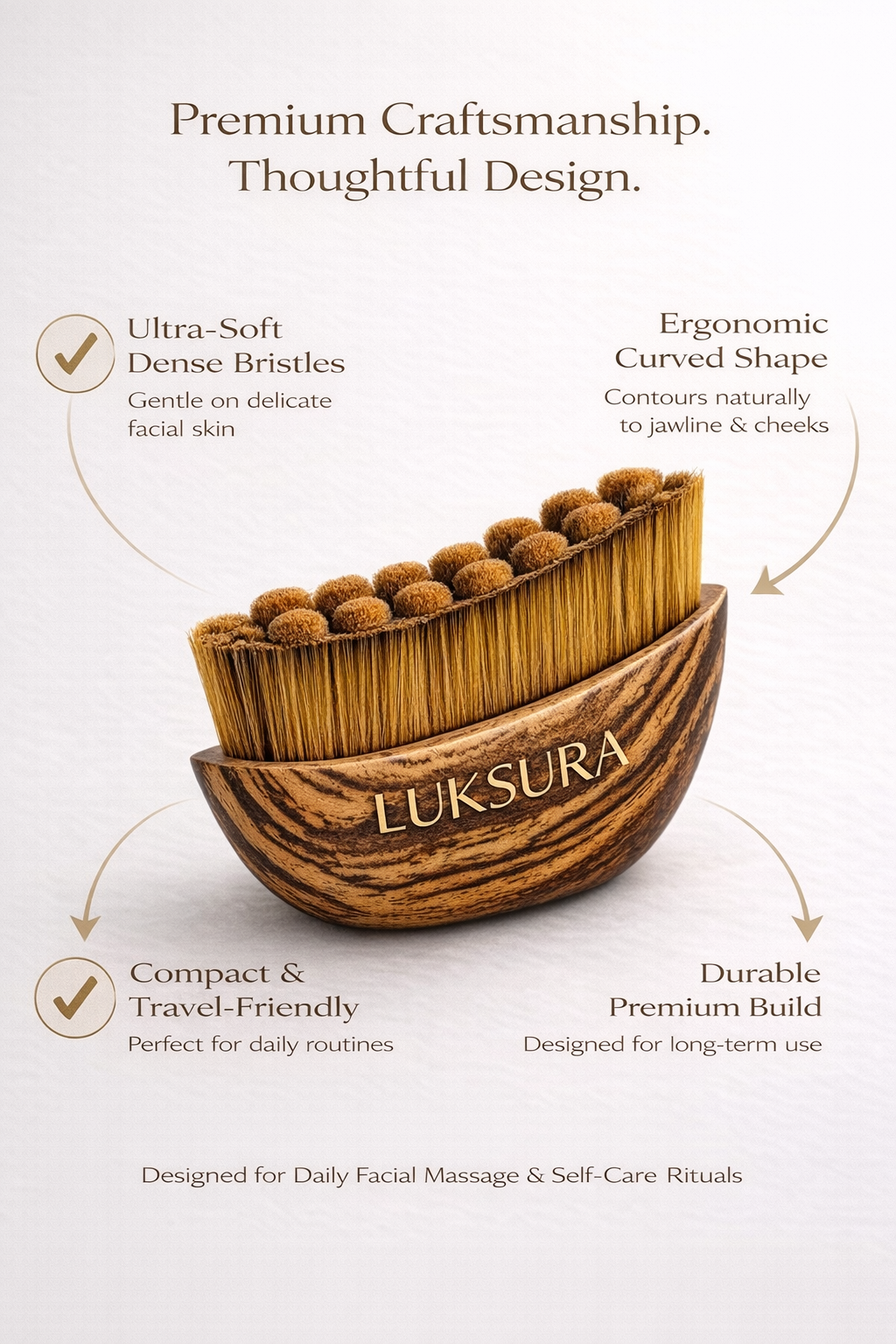 2-Piece Lymphatic Drainage Contour Facial Brush Set – Sculpt, Lift & Depuff