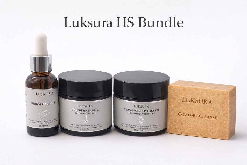 Complete Hidradenitis Suppurativa Care Ritual Cleanse • Soothe • Protect • Support
