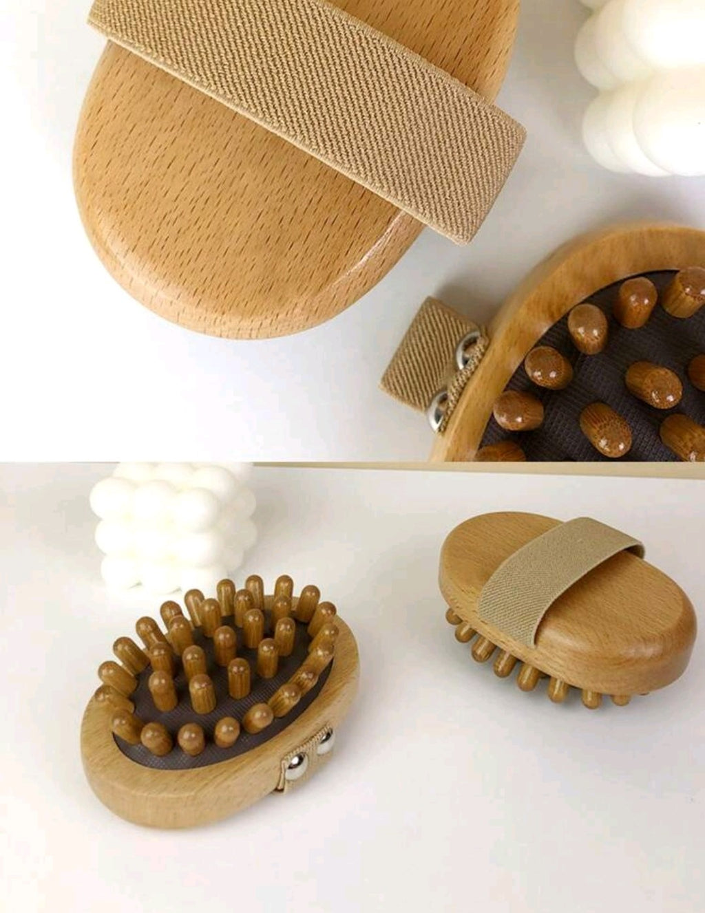 Wooden Anti-Cellulite Massager