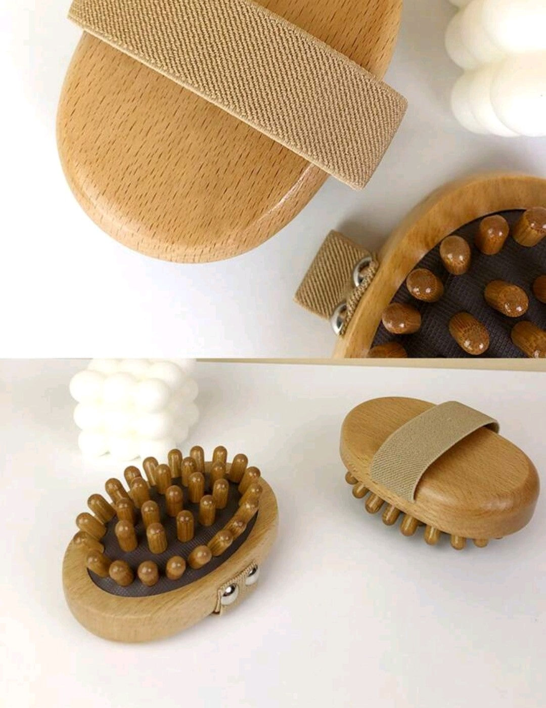 Wooden Anti-Cellulite Massager