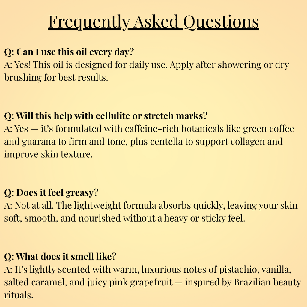 Ultra Firming Body Oil