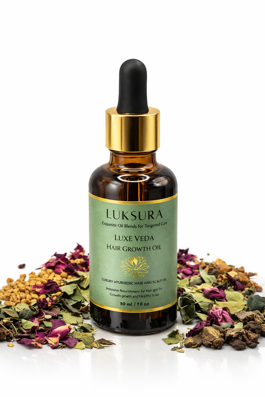 Luxe Veda Hair Growth Oil | Ayurvedic Hair Growth Oil
