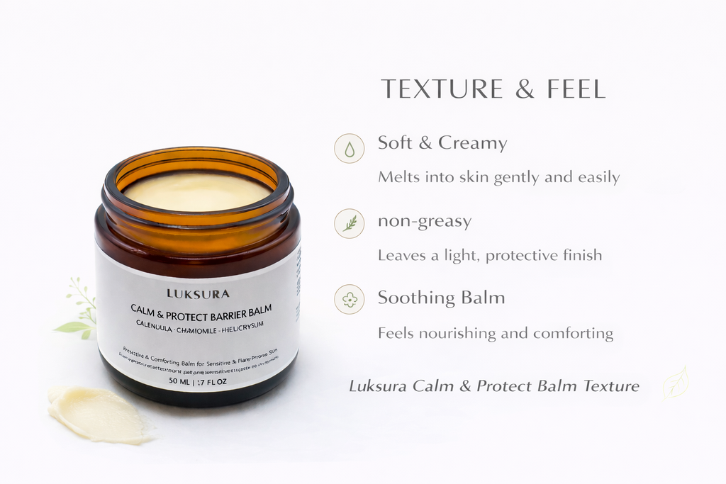 Calm and Protect Zinc Balm – Triple Flower Infusion for Hidradenitis Suppurativa-Soothing, Protection & Skin Repair