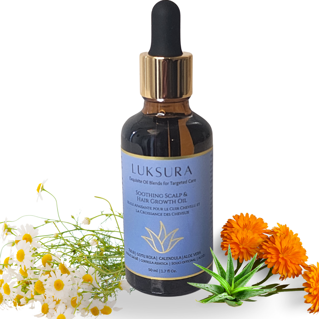 Soothing Scalp and Hair Growth Oil